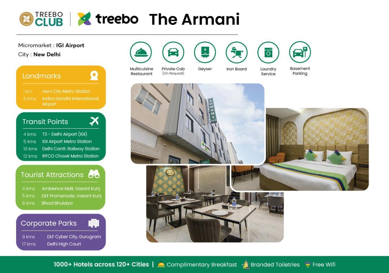 Treebo The Armani Near Igi Airport Ξενοδοχείο Νέο Δελχί Εξωτερικό φωτογραφία